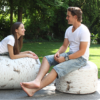 MeroWings® Birch Stump/Pouf outdoor - Afbeelding 2
